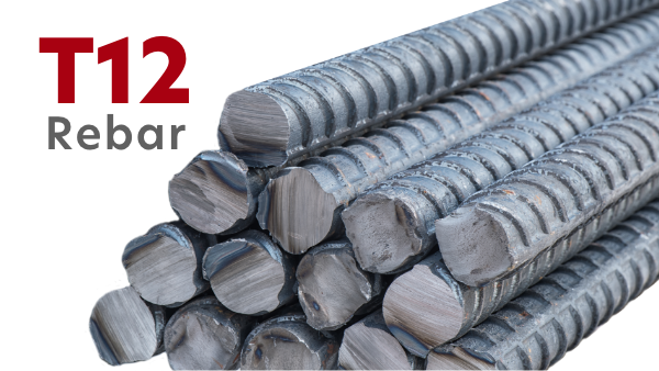 T12 Rebar - 12mm High Tensile Reinforcement Bar -  Tzursteel