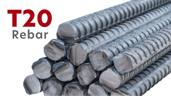 T20 Rebar - 20mm High Tensile Reinforcement Bar -  Tzursteel