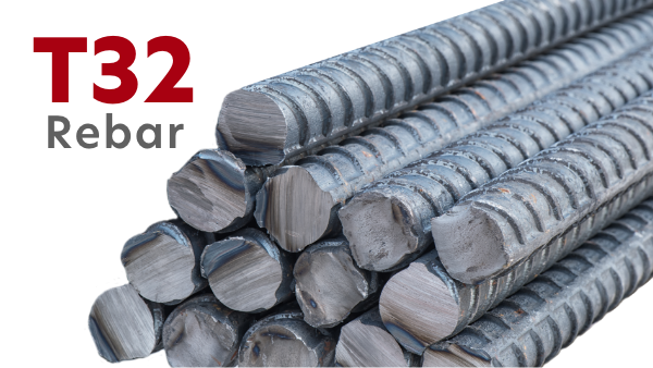 T32 Rebar - 32mm High Tensile Reinforcement Bar -  Tzursteel