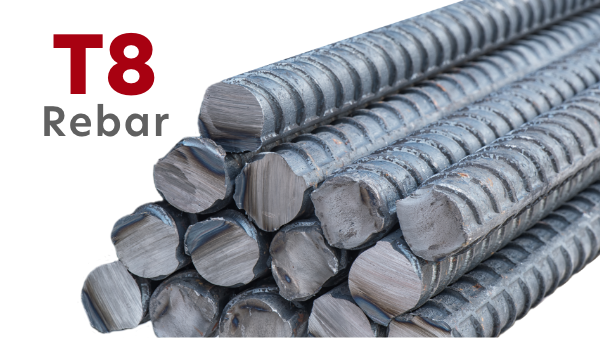 T8 Rebar - 8mm High Tensile Reinforcement Bar -  Tzursteel