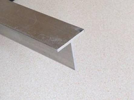 50mm Aluminium T-Bar 5m long -  Tzursteel