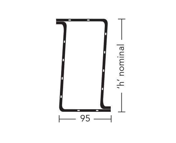 IG Lintel Box 100 -  Tzursteel