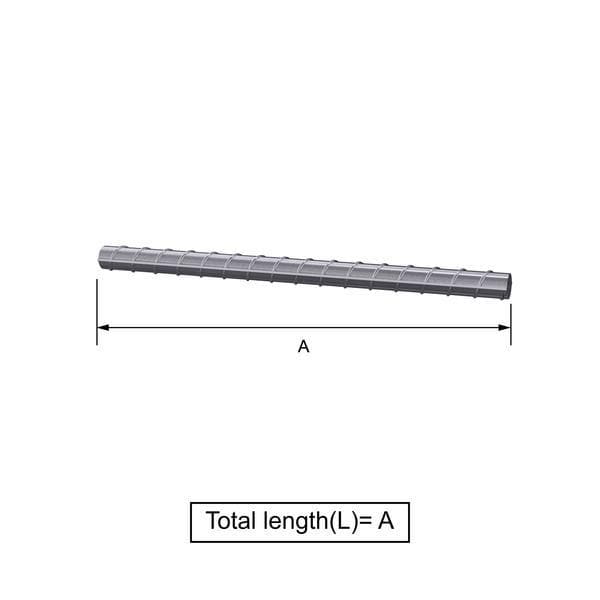 Custom Cut & Bent Rebar - Shape Code 00 -  Tzursteel