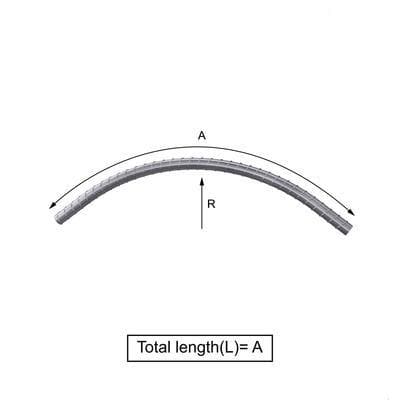 Custom Cut & Bent Rebar - Shape Code 67 -  Tzursteel