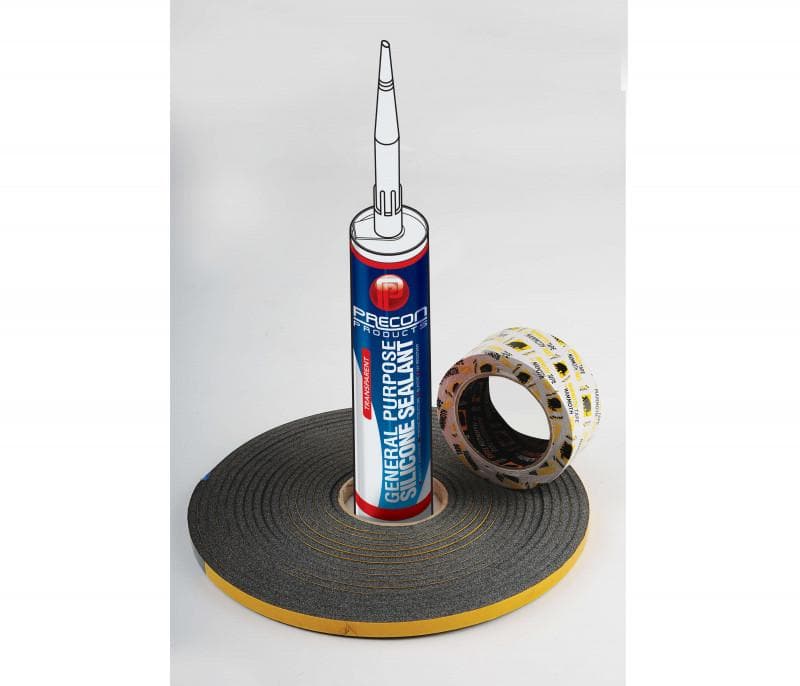 Clear Silicone Sealant 310ml -  Tzursteel