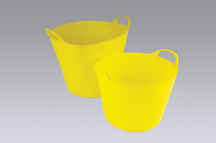 Heavy Duty Yellow Bucket 26l -  Tzursteel