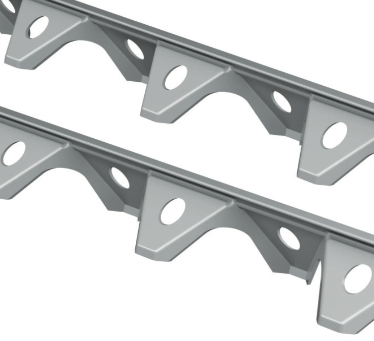 Z Plastic Track Spacer -  Tzursteel